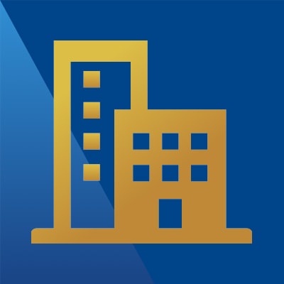 reliance capital improvement building icon